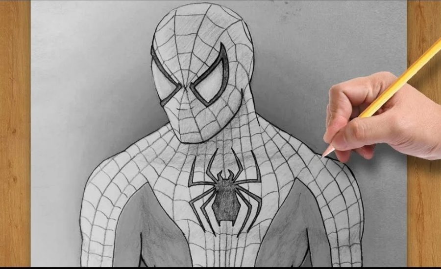 The Advancement of Drawing:7barsug8u0w= Spiderman